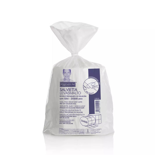 Cellulose nail pad en rouleau 2x500pcs